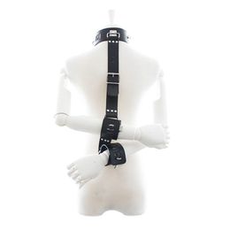 Sexy Collars Bondage Collar with Hand Cuffs Fetish S&M Slave Neck Cuffs Restraints Sex Products for Couples Sex Toys Women Men