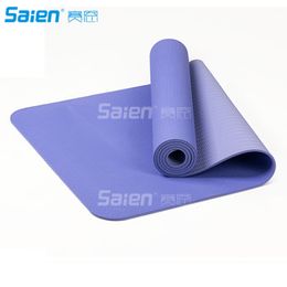 6mm TPE Yoga Mat with Carrying Strap Eco Friendly Fitness Exercise Mats