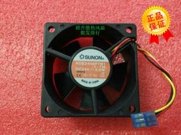 Original SUNON 6025 KDE2406PTB1 60*60*25MM DC24V 2.6W inverter fan