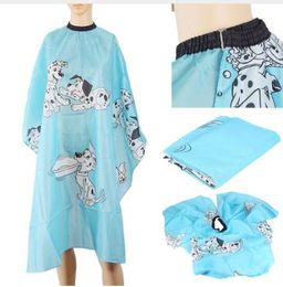 Y&W&F 1pc Professional Hairdressers Gown Apron Children Hair Cuts Cloth Waterproof Cape Hair Styling Wraps Salon Haircut Tools