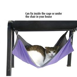 Cat Bed Pet Hammock Oxford Rat Waterproof Cat Hammock Soft Dog Bed Small Animal Pet Products Rest Cat House Mat Pet Supplies