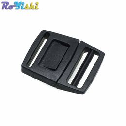 100pcs/lot 1/2" Plastic Side Release Center Buckles Backpack Straps Webbing 13mm