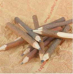 1/3PCS Wooden Pencil Branch and Twig Graphite Pencil Crafts Writing Tool Drawing Painting Pen School Stationery Office Supplies