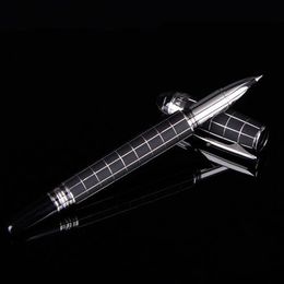 Free Shipping TOP QUALITY Pen M Black Roller Ball Pen School Office Suppliers Signature Ballpoint Pen Fast Writing Pens Stationery Best Gift