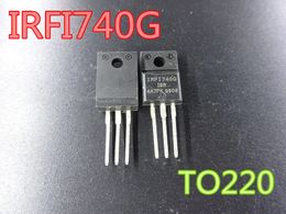 transistor wholesale UK - 50pcs lot Field-Effect Transistor IRFI740G 400V 5.4A TO220 Electronic Components