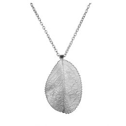 Fashion Hawaiian Tree Stainless steel Gold Silver Leaf Necklaces For Women Leaves Pendant for Femme Collier Gift Jewellery