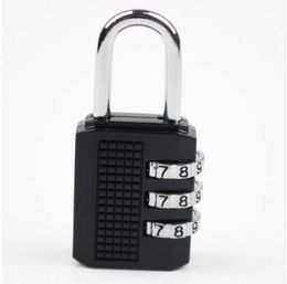 SOLUTIONL 3 Digit Resettable Combination Padlock Coded Lock School Gym Locker Sheds FREE SHIPPING