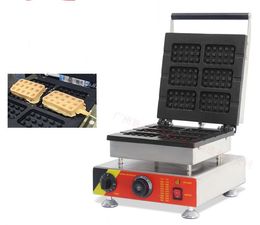 Stainless steel 6 pcs 110v 220v Food Processing Equipment Commercial Electric Waffle on a stick Maker Iron Machine Baker pan LLFA