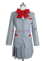 Bleach Orihime Inoue Girl School Uniform Cosplay Costume