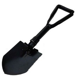 Free Shipping 1 PCS Emergency Car Vehicle Metal Steel Snow Ice Mud Sand Folding Shovel Winter Spade Camping Hiking Hammer