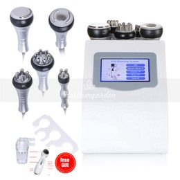 Radio Frequency Vacuum Bipolar RF Ultrasonic 40K Cavitation 5in1 Cellulite Removal Weight Loss Beauty Equipment