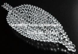 Large table top crystal chandelier flower stands centerpieces for weddings