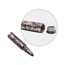 Metal Cigarette fashion printing pipe freestyle portable two cartridge mouthpiece