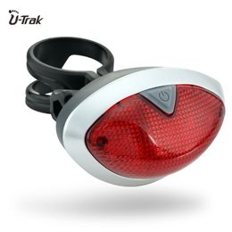CR-316 Rechargeable Safety Bike Rear Light Red Flashing LED Cycling Taillight made by high quality ABS materials