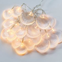 ocean life UK - Ocean Decor String Lights, Impress Life Sea Shell   Scallop Beach Series for Outdoor, Summer, Seasonal, Wedding Parties & Home Ornaments