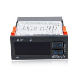 Freeshipping 3 Relay Digital Temperature Controller with 2 sensor refrigeration defrost 9100