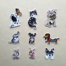 Leopard Iron On Stickers Washable Heat Transfer Patches For Clothes Applique JDU