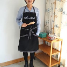 Women Men Apron Restaurant Home Bib Cotton Kitchen Aprons Adult Work Party Bbq Apron Cooking Cleaning