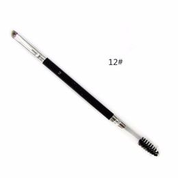 Professional Makeup Brush Eyeliner Eyebrow Brush 12# Double End Make Up Brushes Beauty Makeup Tool Cosmetics for Make Up