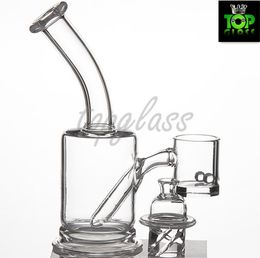 DHL Quartz Banger Hanger with 25mm Flat Top Banger&Extra Thick Bottom Hot Set with Quartz Carb Cap & 2 Quartz Beads