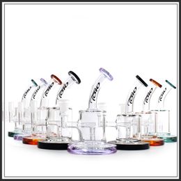 glass bong oil rig 5MM thickness banger nail bongs female joint 14.5MM bubbler dab rig Hookahs