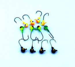 30pcs 3.5g-3.2cm Mix Lead Round Jigs Head Fishing Lures Baits fishing jigs Fish Tackle