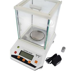 100 x 0.001g 1mg Lab Analytical Balance Digital Precision Electronic Scale CE Certificate 220V