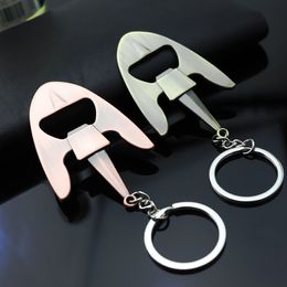 Portable Multifunction Wine Bottle Opener Key Ring Chain Keyring Car Key Chain Metal Beer Bar Tool Claw Gift Free Shipping