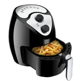 Qihang_top 2.6L Home Multifunctional Electric Air Fryer Oil Free French Fries Maker Machine Smokeless Oven Fryer