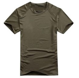 Solid Colour T Shirts Men Short Sleeve Casual Top