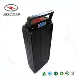 Durable Aluminium Case 36V 30AH Electric Bike Battery Rear use Sam sung 18650 Li Ion with 30A BMS for 36V 1000W E Bicycle