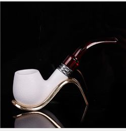 Imitation of Meerschaum Washable Philtre Pipe Resin Pipe