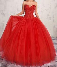 Stunning Ball Gown Prom Dress illusion corset bodice with strapless sweetheart neck line, embroidery and bead embellishment,