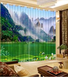 custom 3d curtains Fairyland luxury living room window curtains modern curtains 3d stereoscopic butterfly curtain