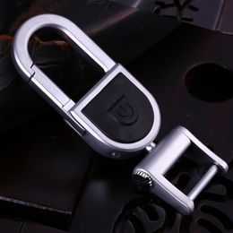 Top LED car key ring key chain high quality Metal Keychain Women Men Metal Keychain best Party Gift Jewellery