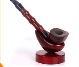 Bamboo Pipe Mahogany Long Rod Pipe