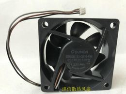 Original 6025 EB60251S1-Q010-F99 DC12V 1.56W three line projector fan