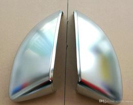 cromo espelho retrovisor tampas Desconto Novo A3 8V S3 lado asa espelho cobre tampas ajustadas audi A3 S3 escovado alumínio 2013 2016 2017 Matt Chrome substituição
