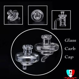 Glass Carb Cap Smoking Accessories with Hole Universal Dome for Dab Oil Rigs Quartz Banger Nails Bong