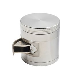 Smoking 56MM Grinder Metal 4-layer Aluminum Herbal Herb Tobacco Grinder with Drawer Smoke Grinders Tobacco Accessories