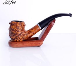 New acrylic Philtre cigarette holder carved pattern imitating solid wood pipe, resin, pipe, smoking fittings