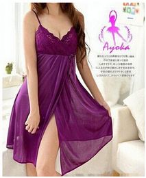 Baby Doll Sexy Lingerie Plus Size Transparent Lace Sleepwear Porn ...