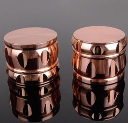 New Listing of Creative Drum-type Four-layer Zinc Alloy Smoke Grinder Cigarette Lighter