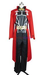 Fate/stay night Archer Halloween Red Coat Outfit Cosplay Costume