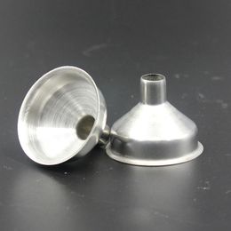 New Small Funnel For Most Hip Flasks Flask Wine Pot Wide Mouth Stainless Steel Funnel Wholesale