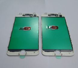 OEM Phone LCD Panel Screen Repair 2 in 1 Cold Press Front Front Glass with Bezel Frame For iPhone 8G Parts