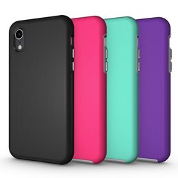 Для iPhone XR Case Anti-Skid Armor Case Hard Duty TPU Задняя крышка для iPhone 11 Pro Max