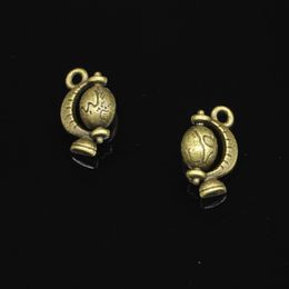 50pcs Zinc Alloy Charms Antique Bronze Plated tellurian globe Charms for Jewellery Making DIY Handmade Pendants 17*12mm