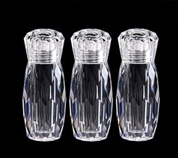 5ML 5G Acrylic Clear Empty Tube Jars W/ Screw Lid For Micro Caviar Beads Crystal Tiny Rhinestones Cosmetic Cream Container Bottle Jar