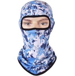14 Colors Sport Ski Mask Bicycle Cycling Mask Caps Motorcycle Barakra Hat CS windproof dust head sets Camouflage Tactical Masks